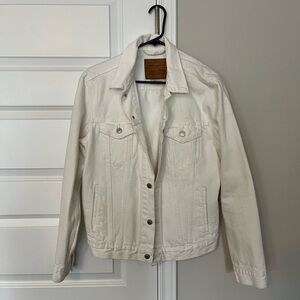 Levi's White Denim Jacket